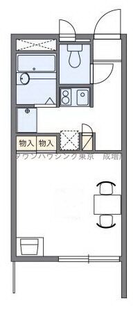 レオパレスサンボーンの物件間取画像